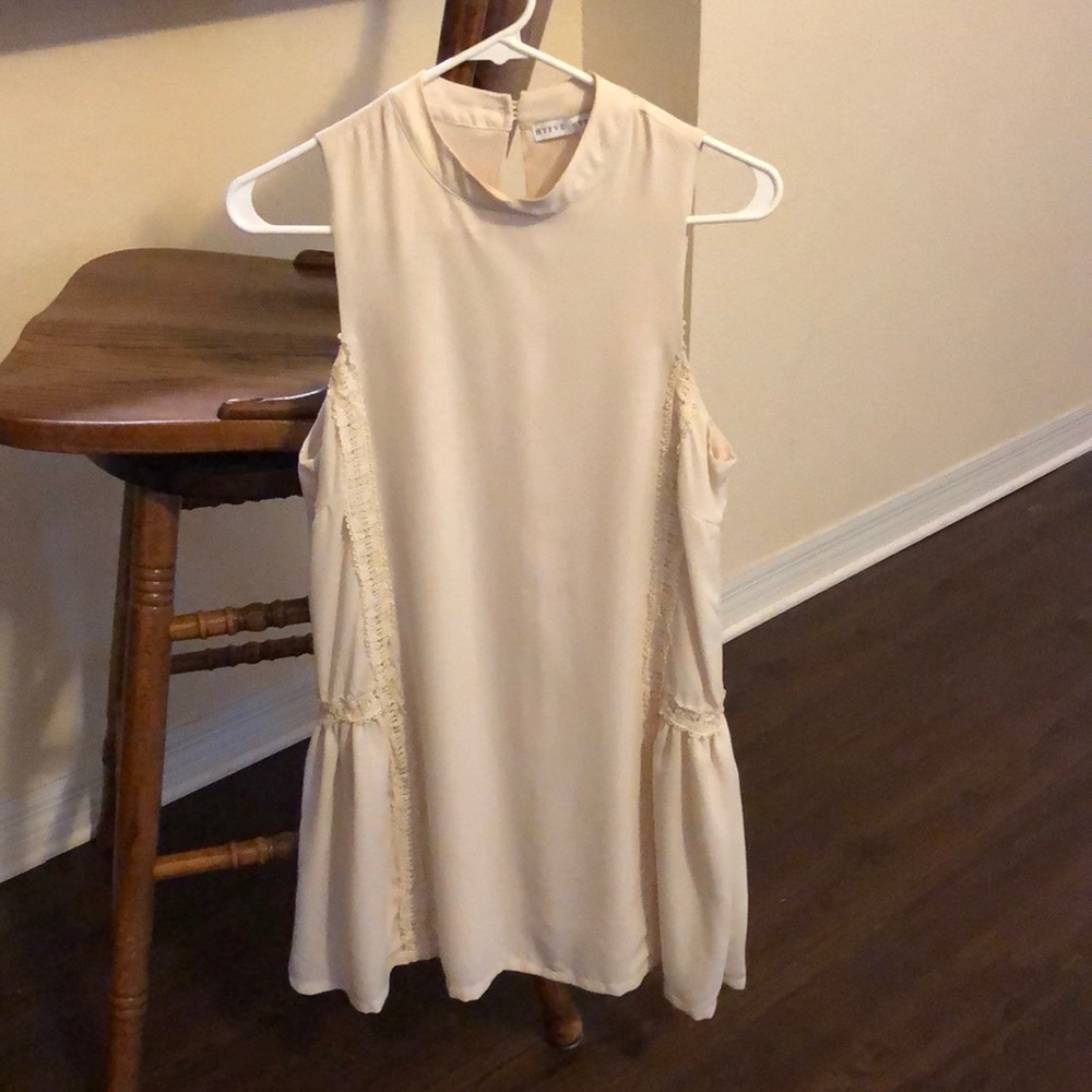 Hyfve High Neck Ruffle Dress